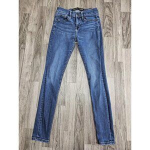 Express Jeans Jeans Womens 0 Blue Ultimate Stretch Legging Mid Rise Skinny Denim